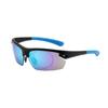 [FEISEDY] Sports Sunglasses, UV Protection, Mirror Lenses, Half-Rim, 4 Colors, for Cycling, Motorcycling, Tennis, PC, UV400, Unisex, B1674