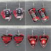 Ghost Funny Dangle Earrings Drop-shaped Dark Skull Earrings Halloween Acrylic Earrings  Girls