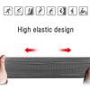 Elastic Sport Headbands Absorbent Sweatbands Hair Bands for Yoga Running Fitness Gym AccessoriesGray