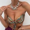 Elegant Starfish Necklace Beach Style Exaggerate Metal Necklace Pearl Shell Necklace  Summer