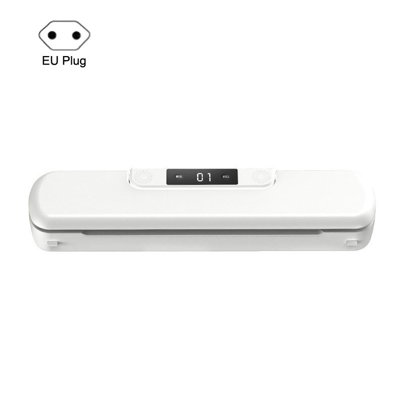 

Вакуумный упаковщик Compact Food Saver с вакуумными пакетами Dry Moist Fresh Modes Air Sealing для хранения продуктов на кухне White белый