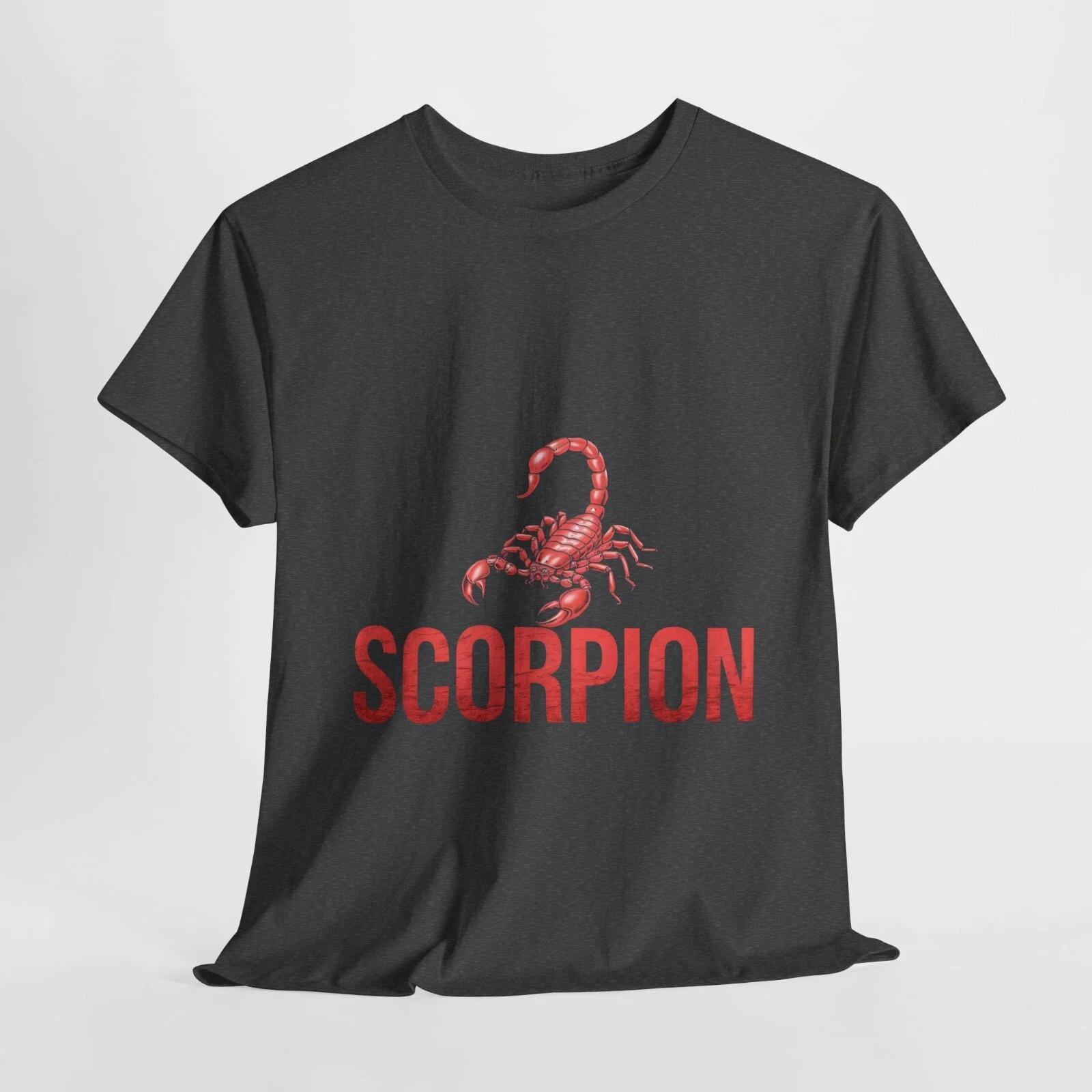 Scorpion Graphic Tee, Unisex Cotton Shirt, Festival Wear, Unique Gift tee M