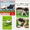 YOGOTO Outdoor Camping Chair, Foldable, Compact, 100kg Weight Capacity, Portable, Great for Hiking, Fishing, BBQs, Sports Days, and Watching (Black)