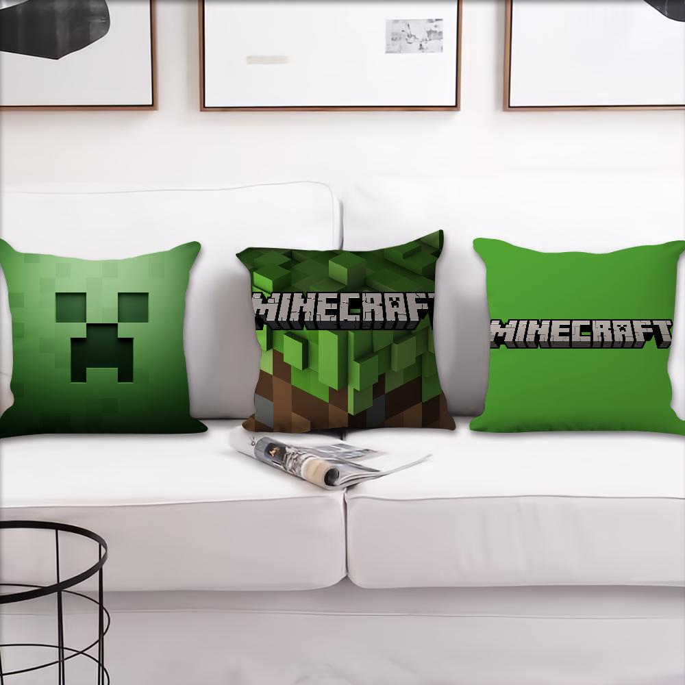 M-Mines C-Craft Spiel Kissenbezug Für Sofa Nachttisch Schlafzimmer Rückenlehne Wohnbüro Kissen Quadratisch Bedruckt Mehrere