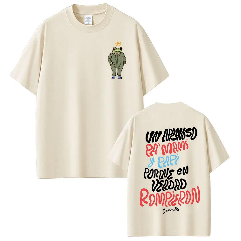 Rapper Bad Bunny Tour 2025 Debi Tirar Mas Fotos DTMF Merch TShirt Unisexs Clothing Summer ONeck Hip Hop Pop Music Tees Streetwear