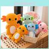 Cute Axolotl Plush Toy For Couples Hexagonal Dinosaur Design