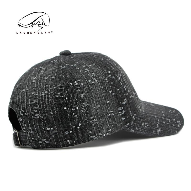 Fashion Autumn and Winter New Washed Denim Baseball Cap Women's Personalized Jacquard Cap Outdoor Sunscreen Visor