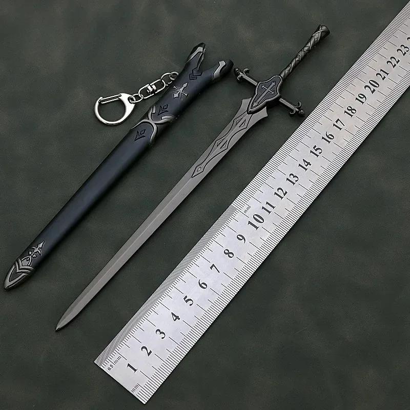 22cm Fate/stay Night Waffe Siegfried Balmunk Dargon Altria Pendragon WaffeMetall Katana Waffe Animation Merchandise Miniatur sammelt