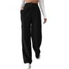 Nuovi Pantaloni da Donna Autunnali a Vita Alta in Velluto a Coste, Pantaloni Lunghi Dritti Larghi Casual Monocolore