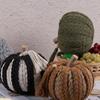Halloween Table Pumpkin Top Decoration Handmade Woven Crafts Cotton Material