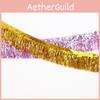 Stunning Rain Silk Streamer Ceiling Decor For Weddings And Celebrations Featuring Colorful Options In Gold Pink Blue Green And Rose Gold