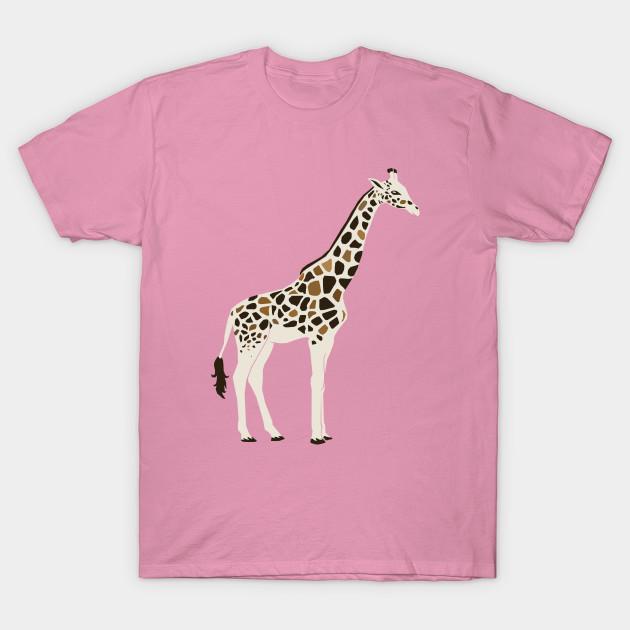 T Shirt Women Giraffe Harajuku Print Kawaii Tshirt Summer Short Sleeve Female T-Shirt Top Tee