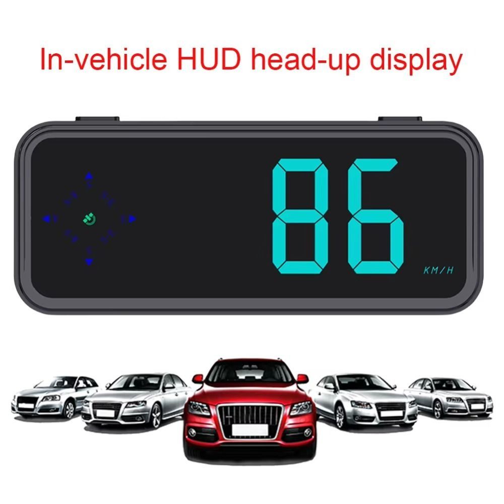 3in1 HUD Car Head Up Display 7 Color Switching Windshield Speed Projector  Vehicles