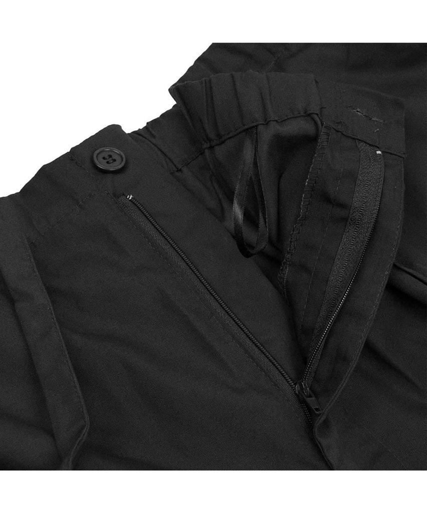 Samue All Seasons Men's Japanese Workwear - Summer/Winter (LL, Black)