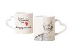 Singapura - Cat Mug, Adorable Heart-shaped Handle Mug, Universal Gift from Brand