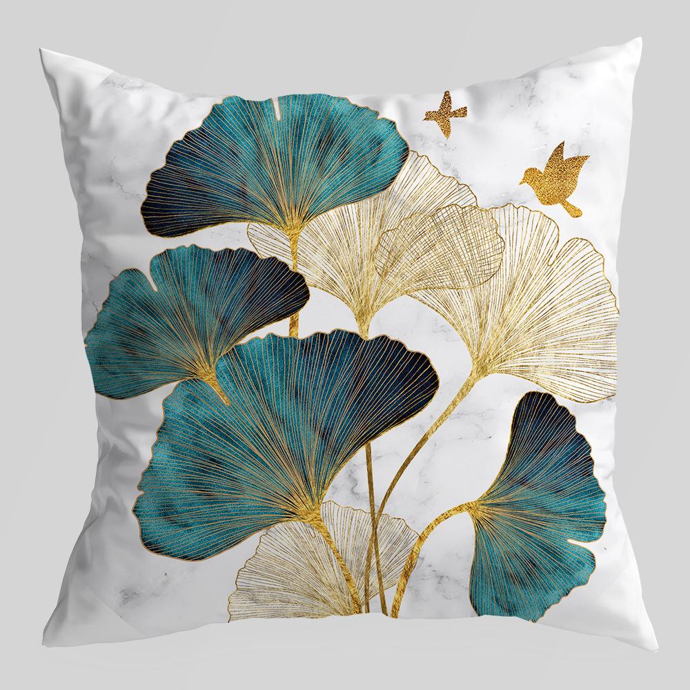 New Product: Ginkgo Leaf Green Gold Pillow Cover, Cushion Cover and Car Sofa Pillow