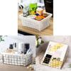 Storage Basket With Iron Material For Home Office And Bathroom Organization