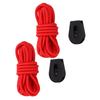 2 Stück Elastische Bungee-Seile Kajak Stretchseil mit Anti-Rutsch-Schnalle zum Sichern von Gegenständen auf Paddleboard 250 cm Länge 5 mm