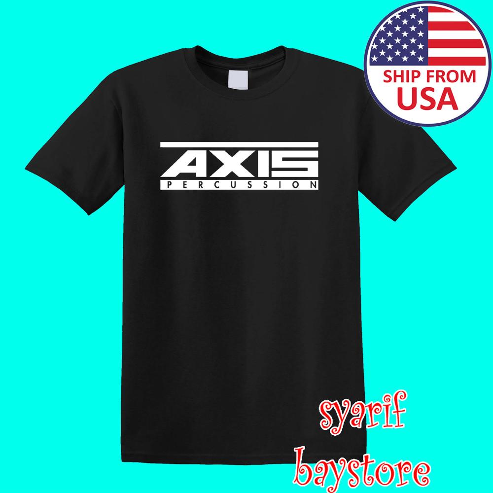 Axis Percussion Men#039;s Black Size S to 5XL Unisex T-Shirt S
