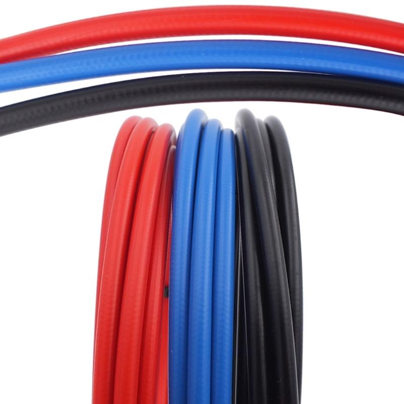 Bike Brake Hose And Brass Connection Insert Sets 3000mm Bike Bicycles Hydraulic Disc Brake Hose Kits For BH59 BH90 Avid