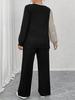 Women's European & American Two-Piece Long-Sleeve Pant Set for Autumn/Winter