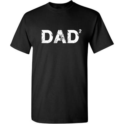 Dad Squared Graphic Novelty Sarcastic Funny T Shirt