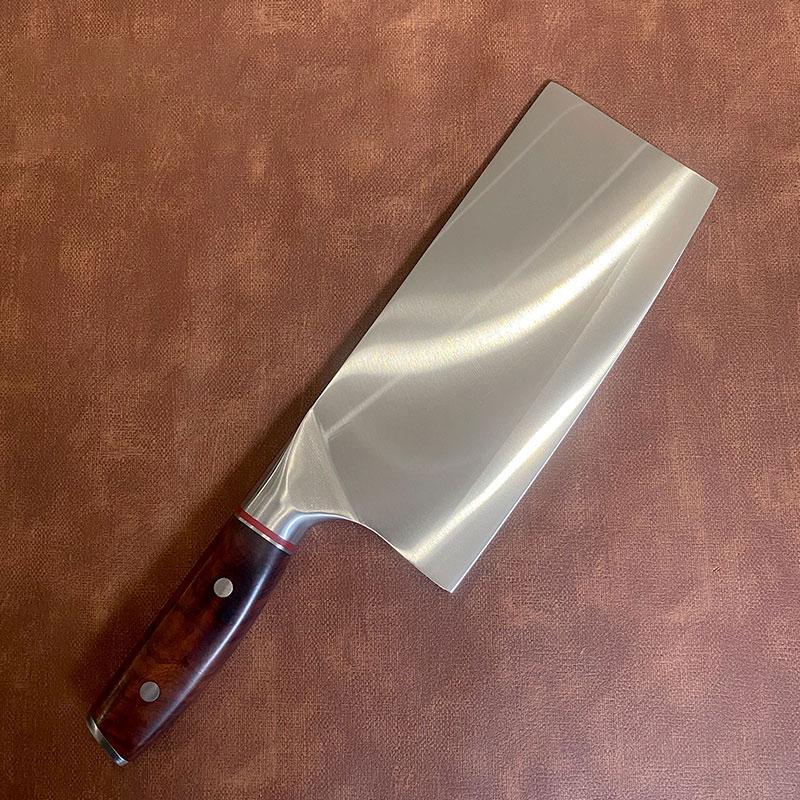 Slicing Knife 9Cr18MoV Stainless Steel Chefs Cleaver Mulberry Sang Knife For Cutting Vegetable Meat Fish Hotel Special Cutters