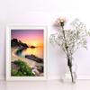 huacan 5D Diamond Embroidery Sunset Full Square Painting Landscape Home Decoration New Arrival Mosaic Handmade Gift