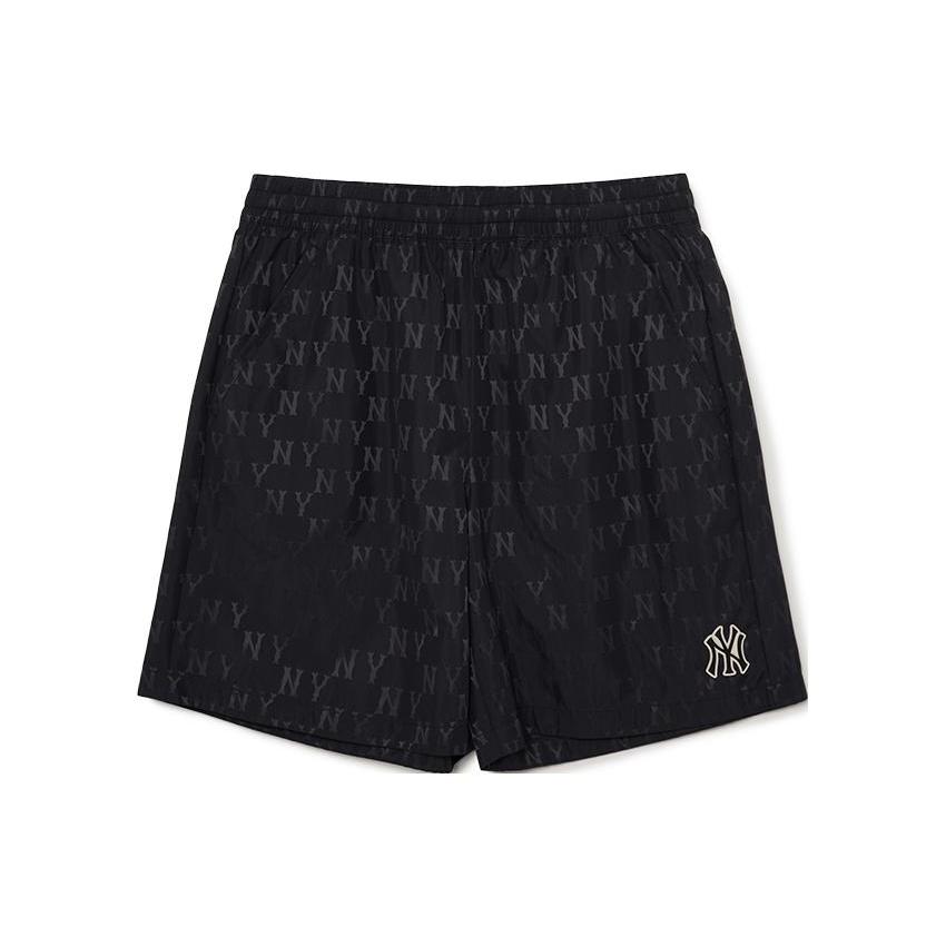 MLB New York Yankees Casual Shorts Unisex Black 3ASMM0233-50BKS XS