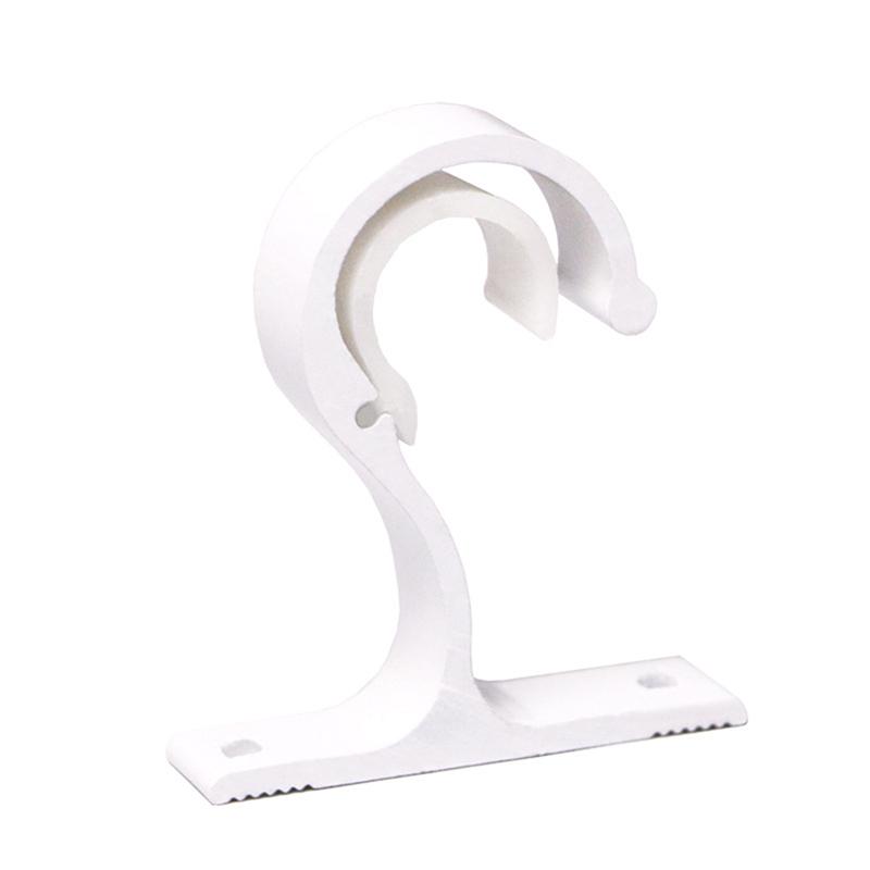 

Curtain rod aluminum alloy thickened single bracket top mounting bracket Roman rod top assembly hook support base