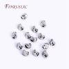 18K Gold Plated Twist beads, Irregular Faceted Spacer Beads, Brass Metal beads For DIY Necklace Bracelet Jewelry Making Supplies
