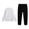 Li Ning Letter Logo Print Crew Neck Pullover Long Sleeve Soft Comfortable Sweatshirt Set Men sweatshirt set AWDVH35-8+AKLUE31-1
