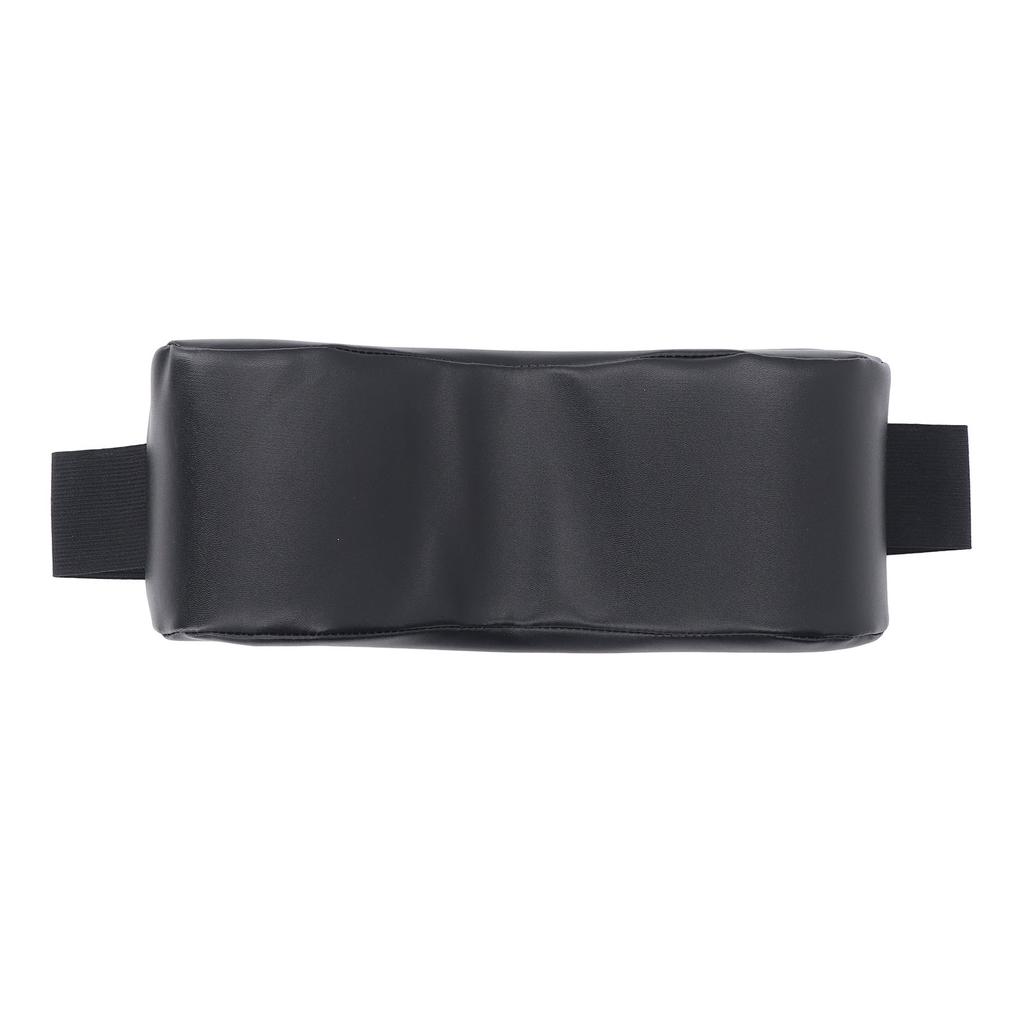 Wheelchair Headrest Waterproof Comfortable Faux Leather Adjustable Neck Support Wheelchair Attachment for Elderly Care