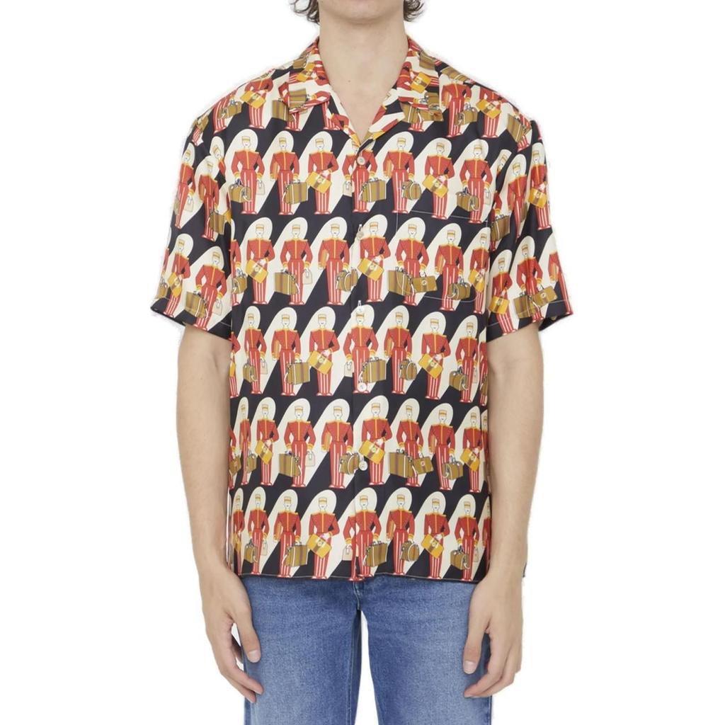 Gucci Graphic Printed Short-Sleeve Shirt 747087-ZANR4-1072