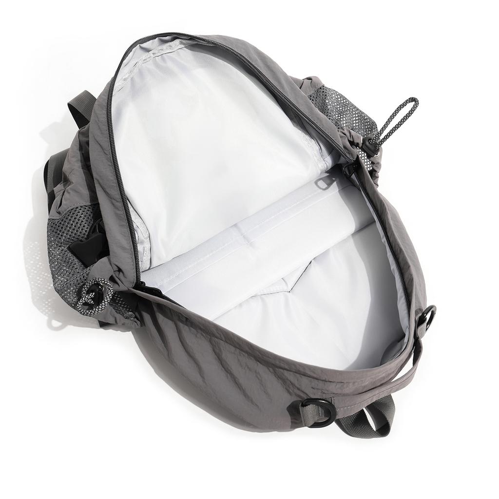 Schoolbag Mountain Style Mist Gray Series Lightweight Hiking Backpack, Couple, Outdoor Travel, Camping, and Lightweight Backpack