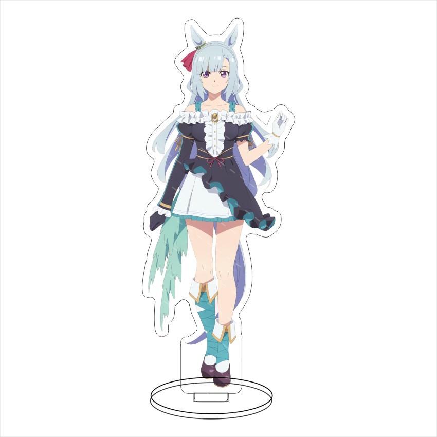 Uma Musume: Cinderella Gray 15CM Acrylic Standee - Perfect Desk Decor & Collection Display for Anime Fans, Ideal Gift