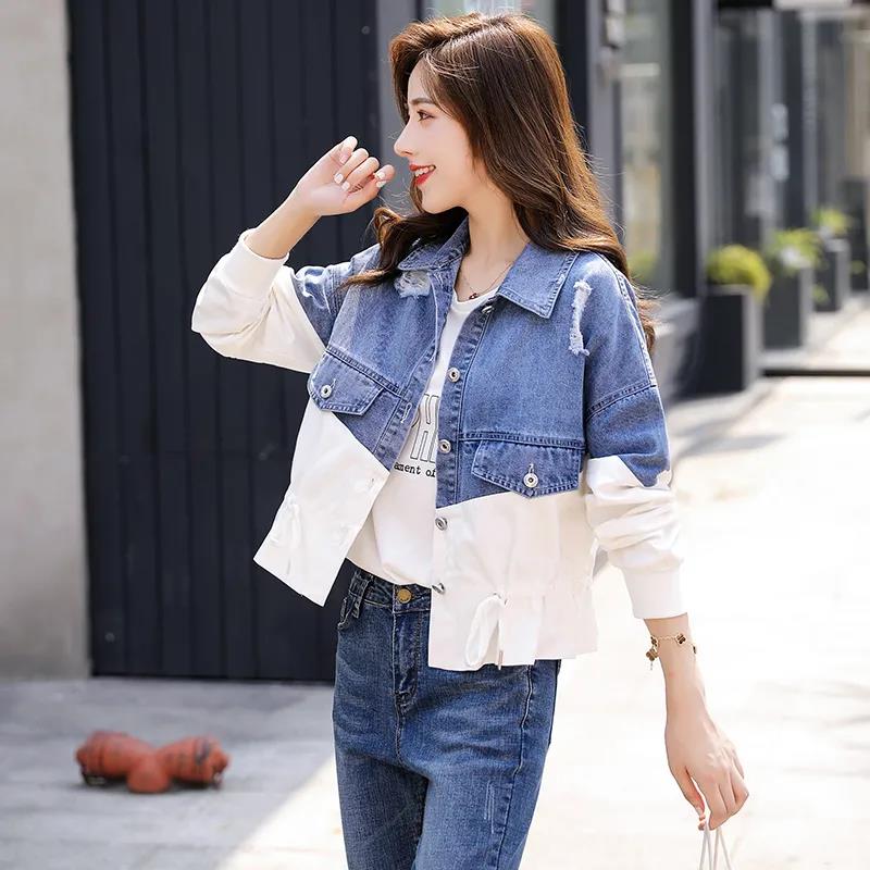 Buy Autumn Denim Short Jacket Spring 