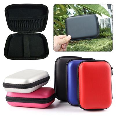 Pouch Case Carry Headphone Headset Accessories Earphone Bag Storage Box Hard Drive Disk Case 2.5" External HDD SSD Box