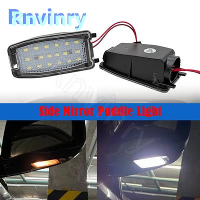 Side Mirror Puddle Lights For Volvo S60 01-06 S80 99-04 V70 XC70 01-06 XC90 03-06 9141853 Under Mirror Lamps