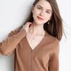 Cardigan da Donna a Bottoni Singoli Lavorati a Maglia Monocolore Maglione Cardigan Primavera Autunno Moda Coreana Maglioni Girocollo Capispalla Lavorati a Maglia