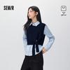 Semir Women's 2026 Winter Long-Sleeve Shirt & Vest Set