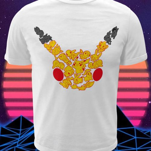 Unisex Pokemon Pikachu Anime T Shirt Men Women Short Sleeve Tee Oversized Casual Top Streetwear Graphic Tee Summer Y2k Clothes