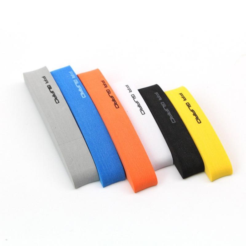 4Pcs Auto Door Edge Protection Car Decoration 4Pcs Car Door Protector Guard Strip Scratch Protector Car Rubber Bumper Stickers Interior Mirrors 6