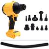 ABUL-For 18V 20V Battery Multifunction Cordless Air Duster Air Pump Handheld Brushless Compressed Air Pump Air Blower