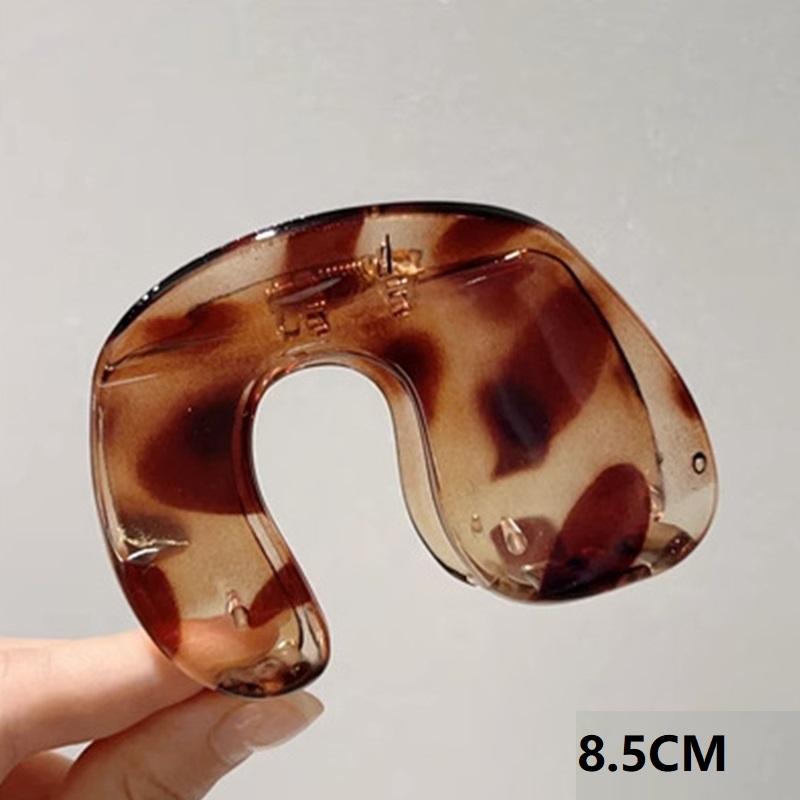 8.5CM Large Hair Claws Banana for Hair Clip Ladies Barrette Buckle for Women's Hair Small Japanese Korean Accessories