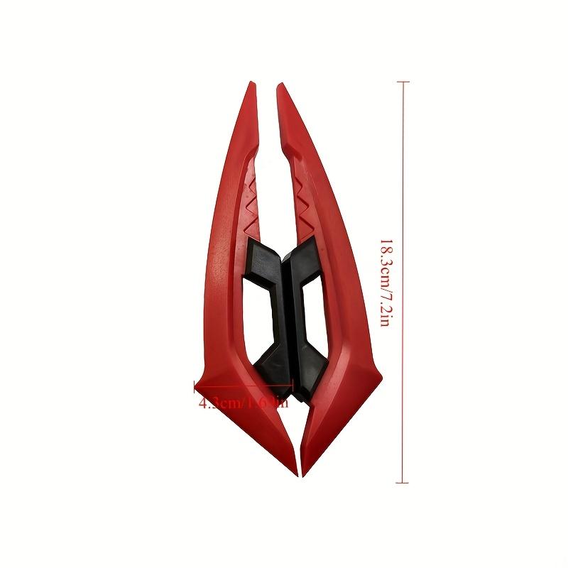 Motorcycle Body Decoration Stickers Fixed Wind Deflector Scratch-Resistant Claw-Shaped Side Wind Blades Fashion Modification Accessories