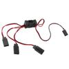 JR To JST Y Splitter Harness Parallel Wire 1 for 3 Y Cable with Switch for Remote Control Cars