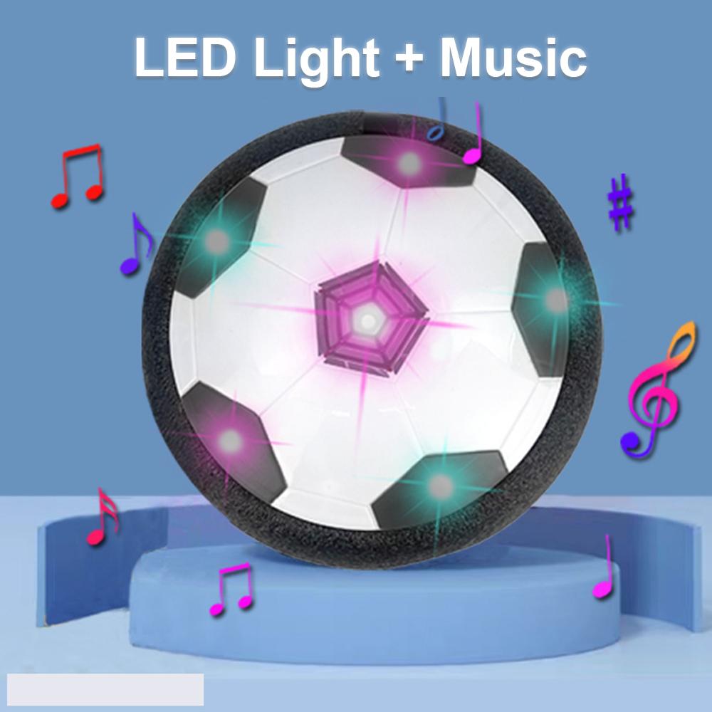 Non-Toxic Led Hover Soccer Ball Air Power Training Ball Playing Football Indoor Outdoor Game Sport Toys Birthday Gifts For Kids Soccer