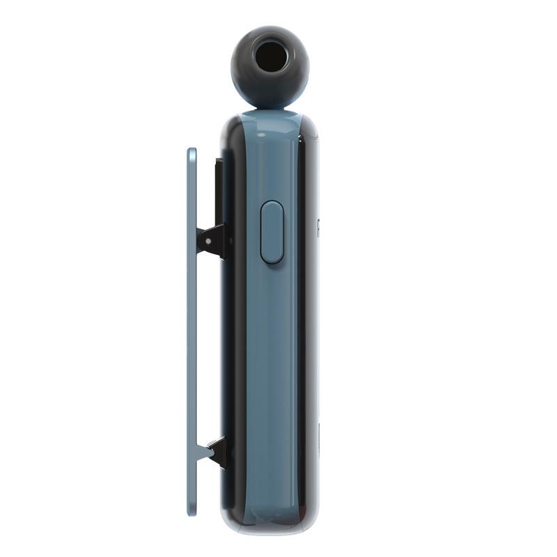 Business Wireless Headphone Digital Display With Clip Telescoping Cable HD Hands-free Call Large Capacity For All Smartphones