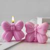 Butterfly Aroma Candle Plaster Ornament Mould Handmade Soap Soy Wax Candle Making Supplies DlY Bow Tie Silicone Mold